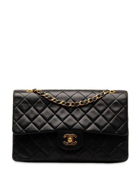 Klasična torbe z verigo Chanel Pre-owned črna