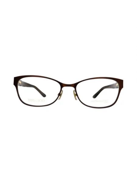 Okulary przeciwsłoneczne Jimmy Choo Pre-owned brązowe