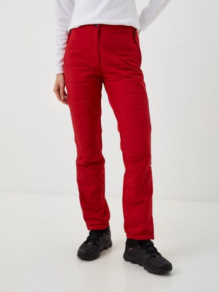 Утепленные брюки Madshus красные