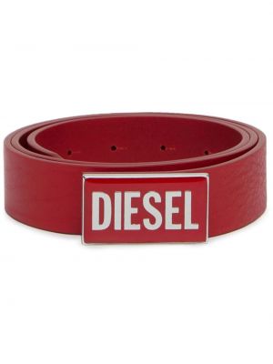 Кожаный колан червено Diesel