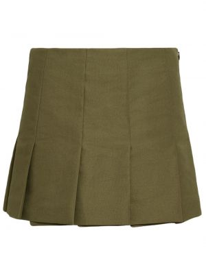 Mini sukně Prada zelené
