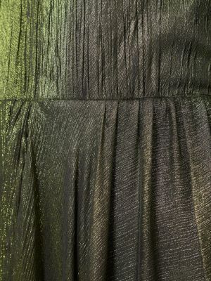 Копринена макси рокля Maria Lucia Hohan зелено