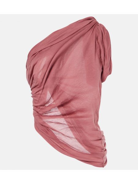 Bomuld top Rick Owens pink