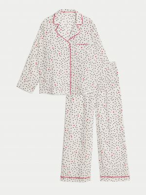 Saténové pyžamo Marks & Spencer