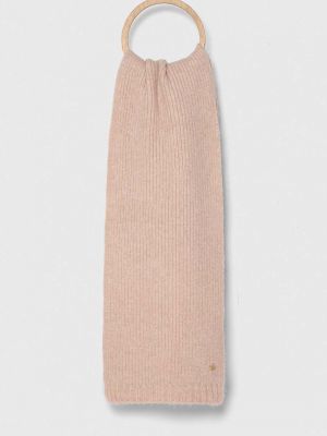 Однотонний вовняний шарф Granadilla Рожевий