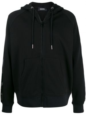 Hoodie Diesel svart