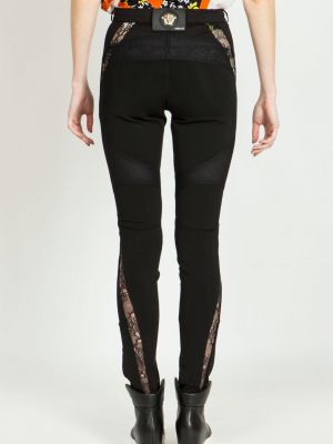 Черные брюки Versace
