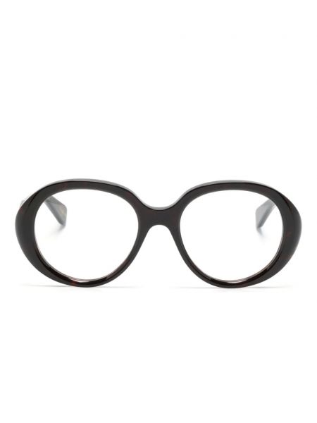 Очила Chloé Eyewear кафяво