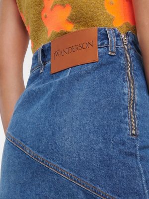 Spódnica jeansowa asymetryczna Jw Anderson