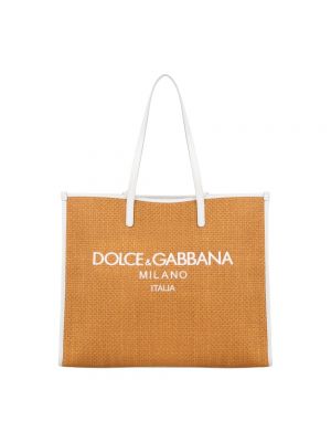 Shopperka Dolce And Gabbana beżowa