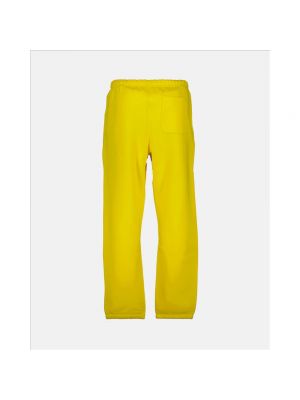 Spodnie sportowe Moncler żółte
