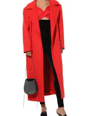 Кашемировое пальто Julia Dilua красное