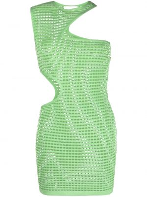 Mini obleka Genny zelena