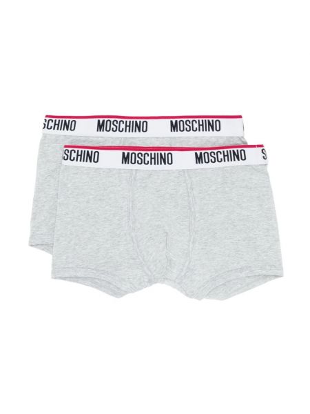 Chaussettes Moschino gris