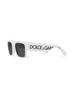 Sonnenbrille mit print Dolce & Gabbana Eyewear weiß