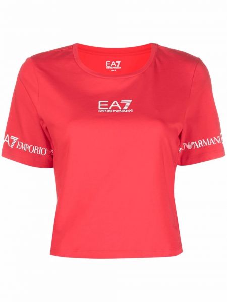 Camicia Ea7 Emporio Armani, rosso