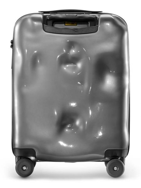 Валіза Crash Baggage срібна