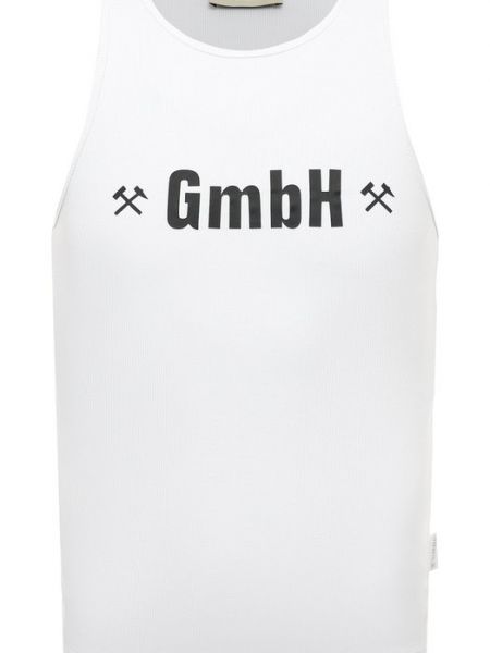 Хлопковая футболка Gmbh белая