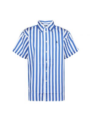 Hemd mit kurzen ärmeln Ralph Lauren blau
