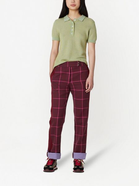 Pantalones con estampado Marc Jacobs violeta