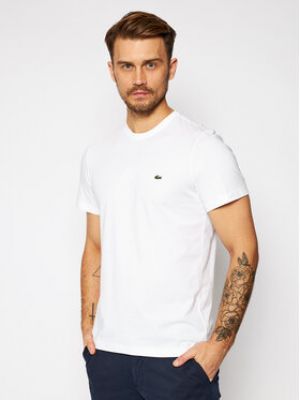 T-shirt Lacoste blanc