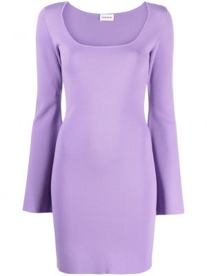 Mini šaty P.a.r.o.s.h. fialová