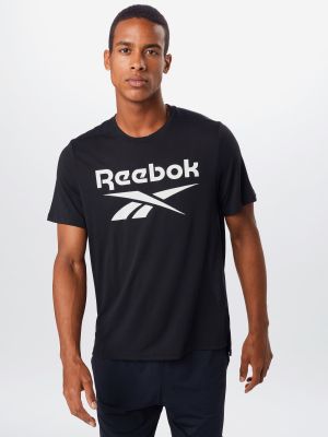 Fitnesas klasikinio marškinėliai Reebok Sport juoda