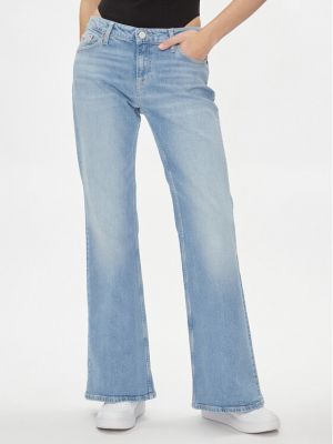 Priliehavé bootcut džínsy Tommy Jeans modrá
