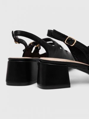 Pantofi cu toc cu toc Answear Lab negru