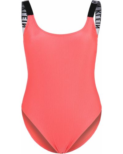 Calvin Klein Swimwear Plus Jednodielne plavky  koralová / čierna / biela