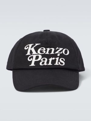 Cappello con visiera ricamato Kenzo nero