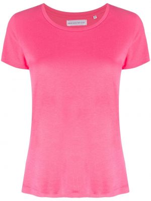 Kokvilnas t-krekls džersija Madison.maison rozā