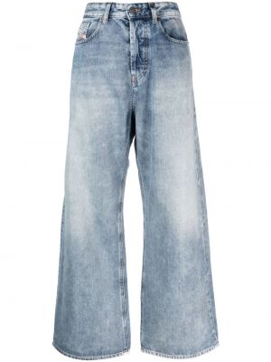 High waist jeans ausgestellt Diesel blau