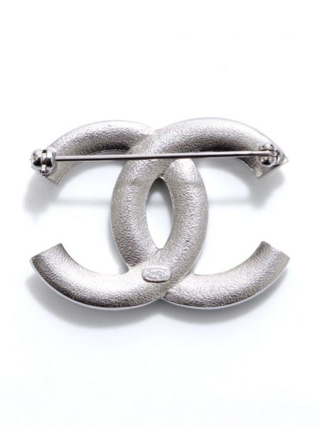 Brosche Chanel Pre-owned silber
