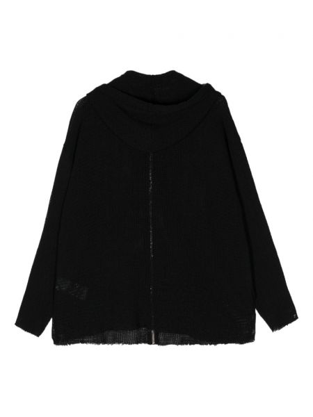 Bavlněná bunda s kapucí se síťovinou 1017 Alyx 9sm černá