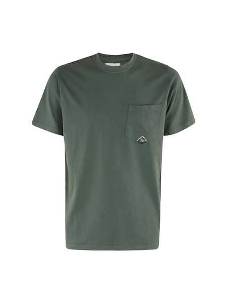 Klassische t-shirt mit taschen Roy Roger's grün