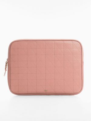 Laptop táska Mango rózsaszín