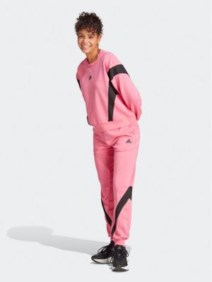 Sportinio stiliaus kostiumas Adidas rožinė