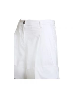 Pantalones cortos vaqueros Fay blanco