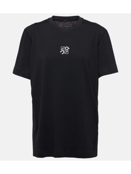 Jersey t-shirt Loewe schwarz