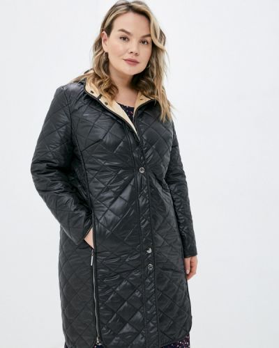 Утепленная демисезонная куртка Notte Bianca черная