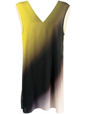 Svilena haljina s prijelazom boje Gauchere