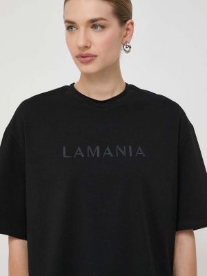 Koszulka bawełniana La Mania czarna