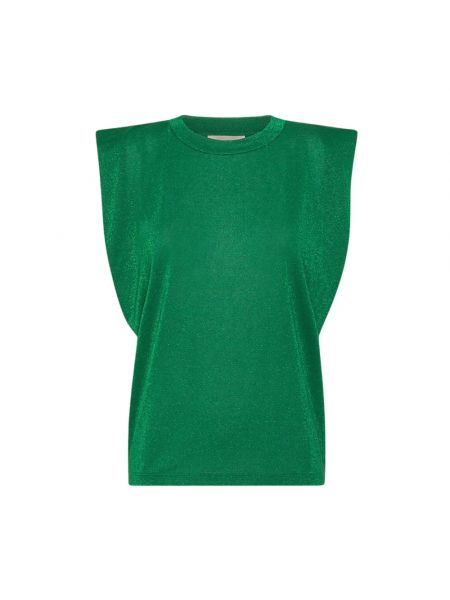 Jersey top mit rundem ausschnitt Momoni grün
