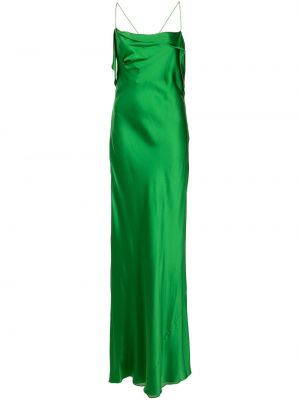 Vestido de noche Michelle Mason verde