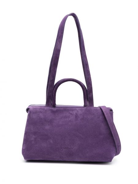 Zamšādas shopper soma Marsell violets