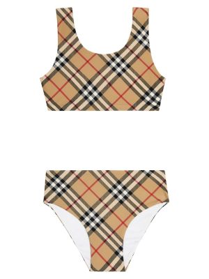 Kontrolleret bikini for piger Burberry Kids beige