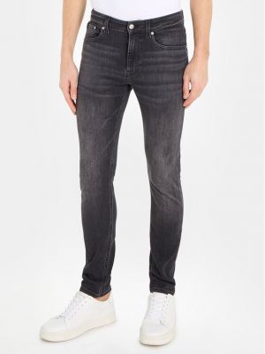 Skinny jeans Calvin Klein Jeans schwarz