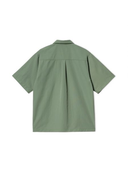 Nylonowa koszula relaxed fit Carhartt Wip zielona