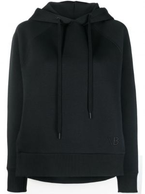 Hímzett pulóver Victoria Beckham fekete